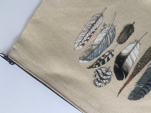 Canvas Clutch/Etui - Veren