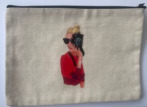 Canvas Clutch/Etui - WomenWCamera