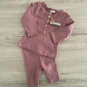 BabySet Longsleeve & Legging Paars